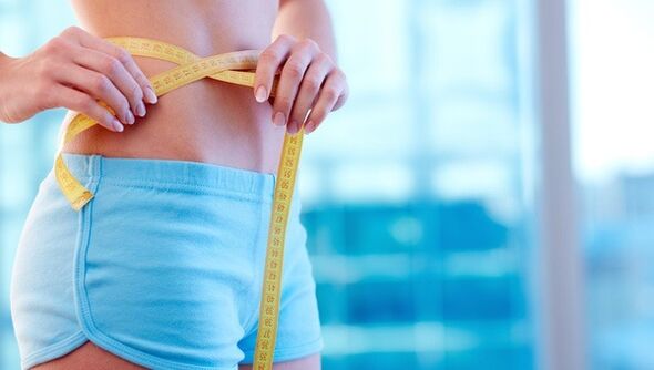Περιφέρεια μέσης κατά την απώλεια βάρους
